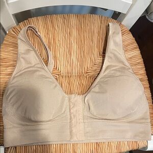 Seamless bamboo tan Bra